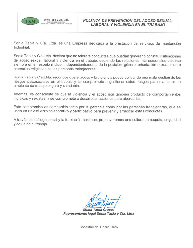 2026 POLITICA PREVENCION ACOSO
